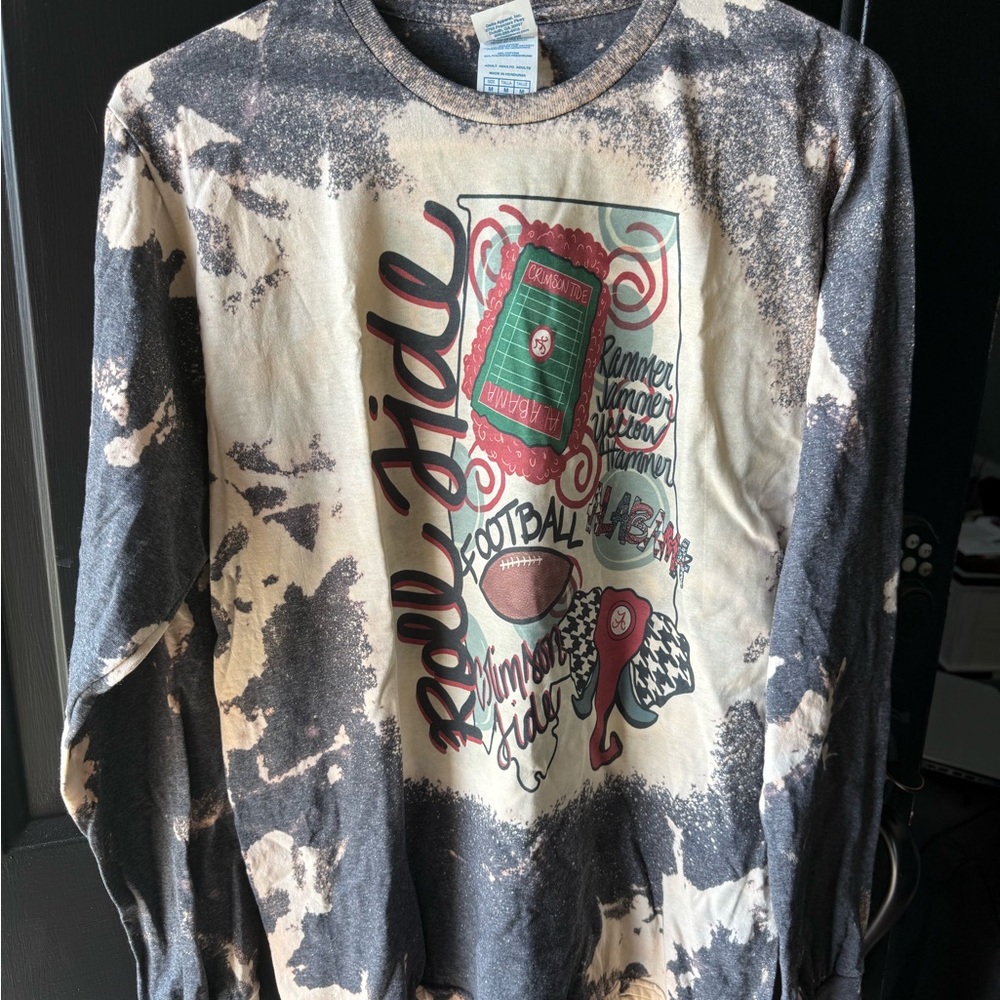 Alabama Crimson Tide Tye Dye Long Sleeve